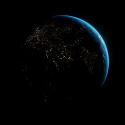 Planet Earth as seen from Space.